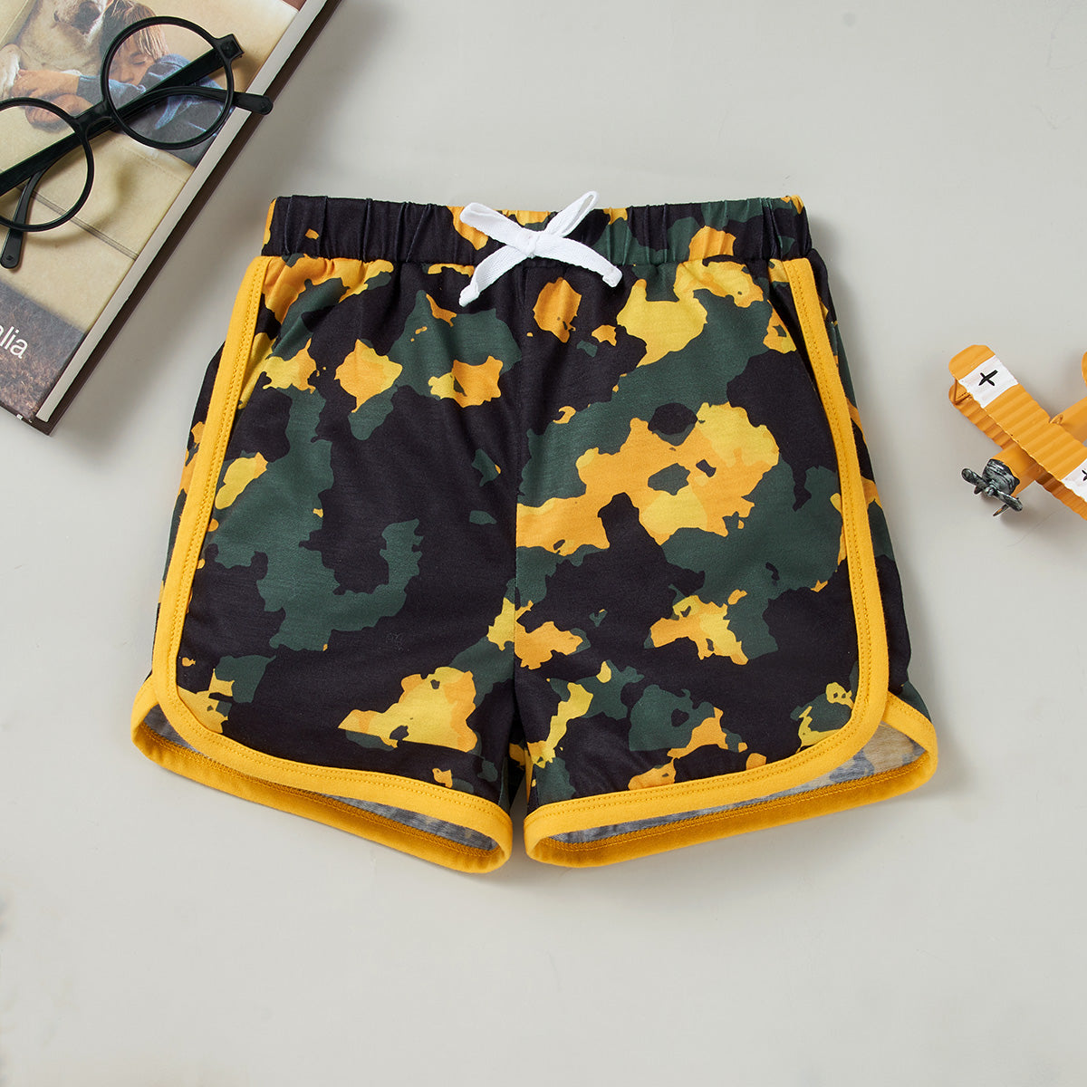 Boys Printed T-shirt with Shorts