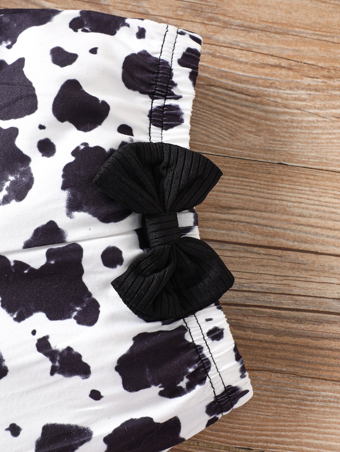 Girls Black Bodysuit with Pyjamas