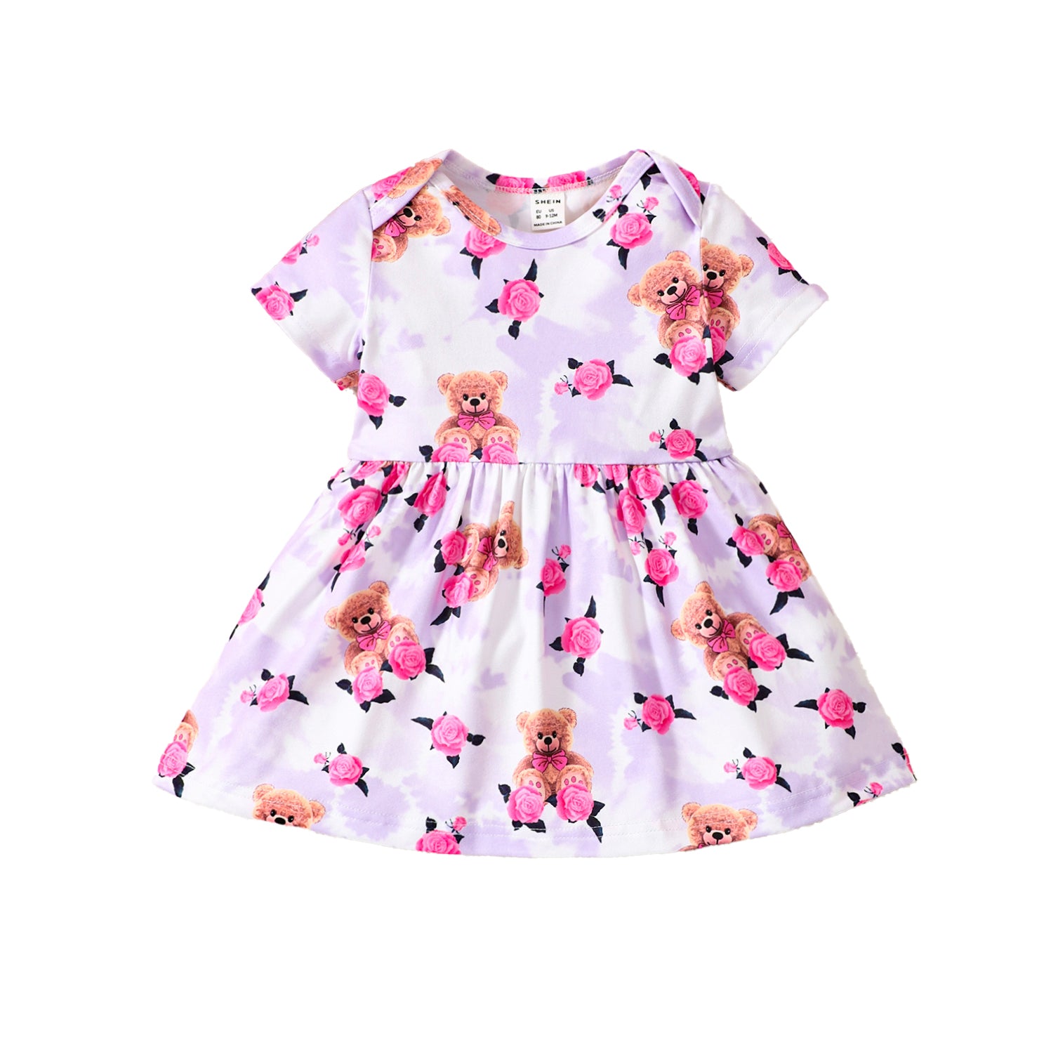 Floral Print Fit & Flare Dress
