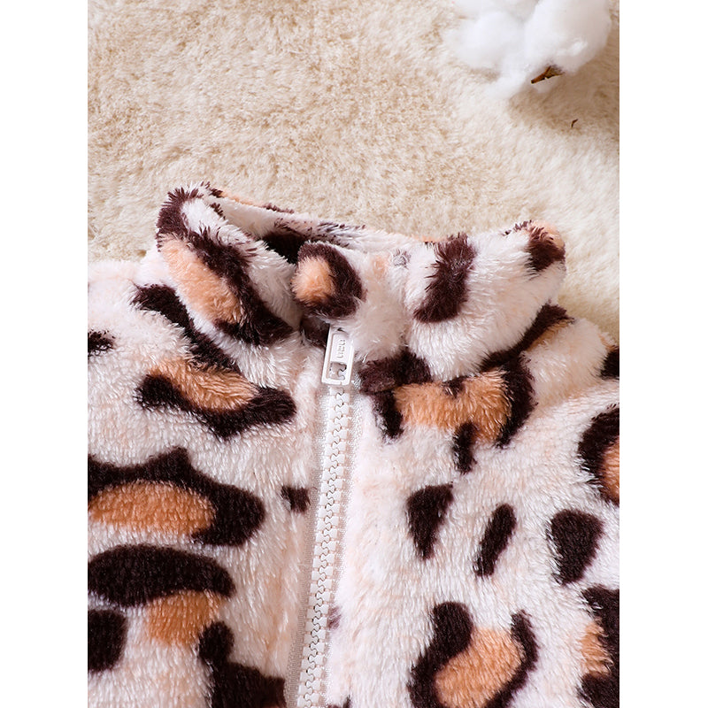 Girls Off White Animal Printed Bomber Jacket