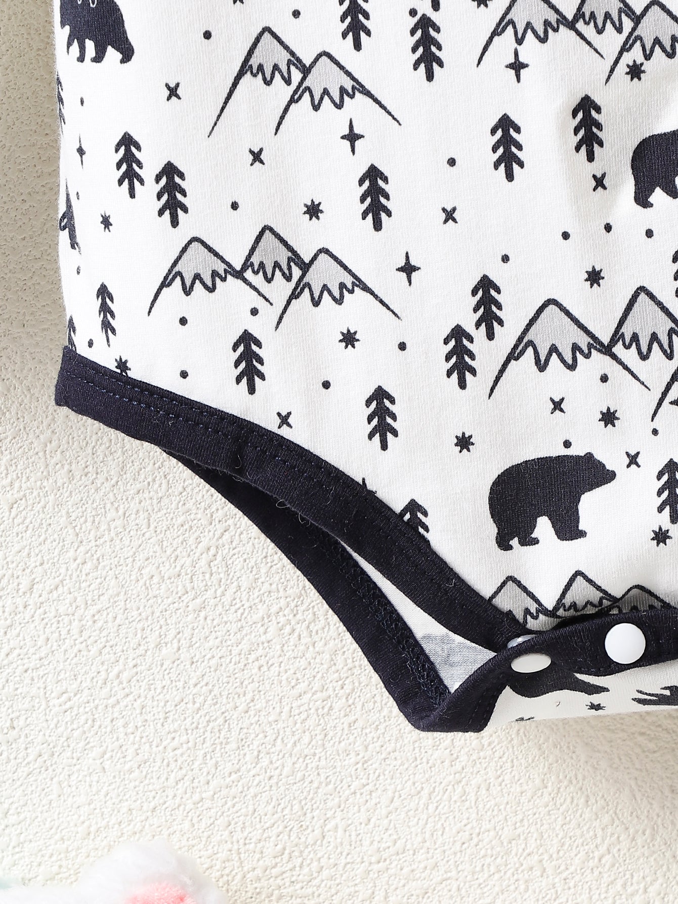 Boys Printed Romper with Trousers