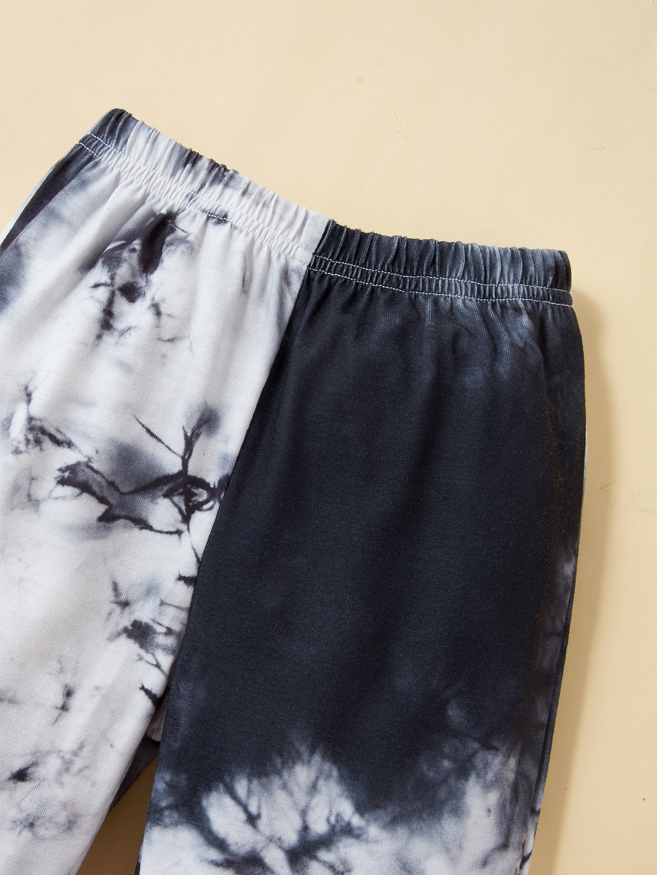 Infants Boys White & Grey Dyed Top With Trousers