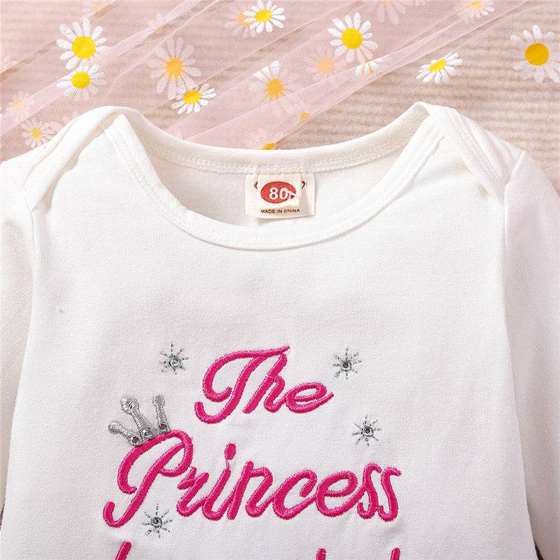 Girls Printed Top with Skirt