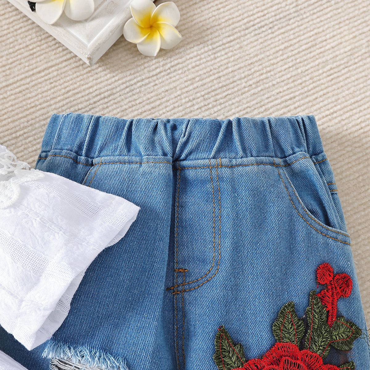 Girls Top with Trousers