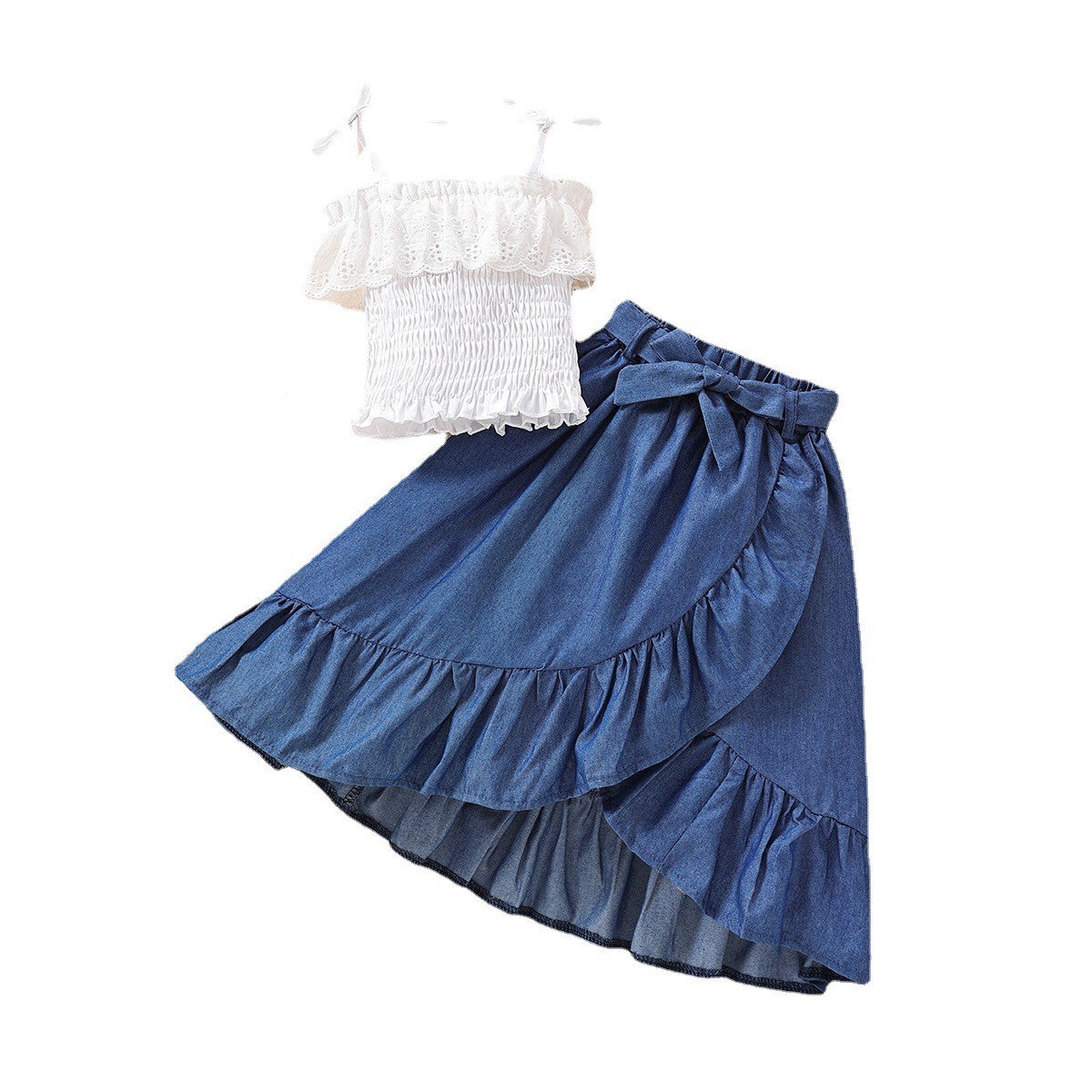 Girls Top with Skirt