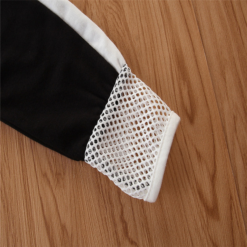 Girls White Woven Design Top and T-shirt With Trousers