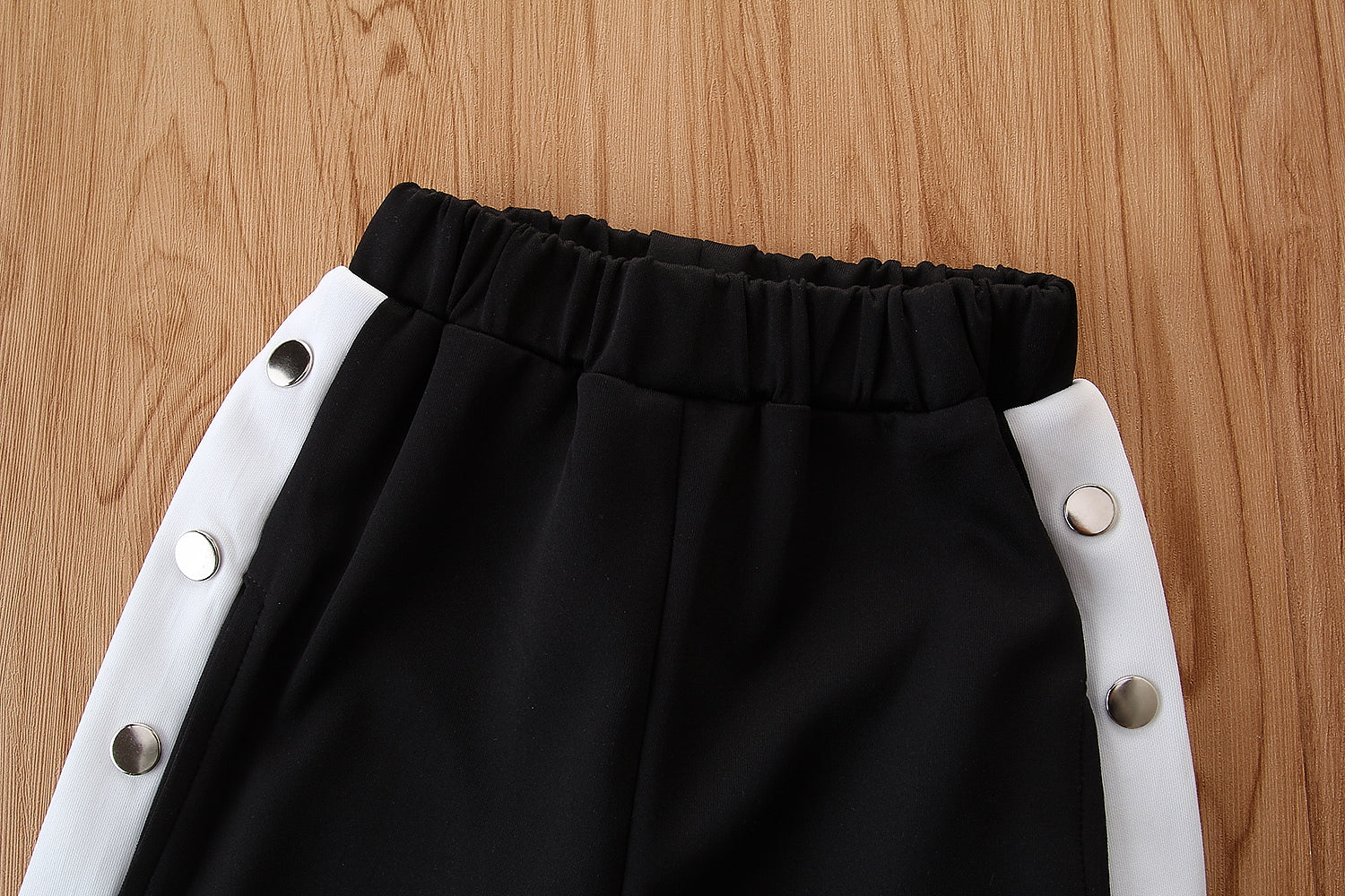 Girls White Top With Trousers