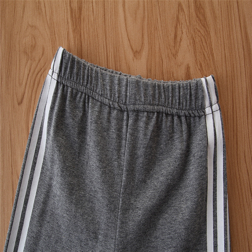 Girls Grey Top with Pyjamas