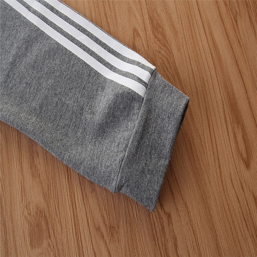 Girls Grey Top with Pyjamas