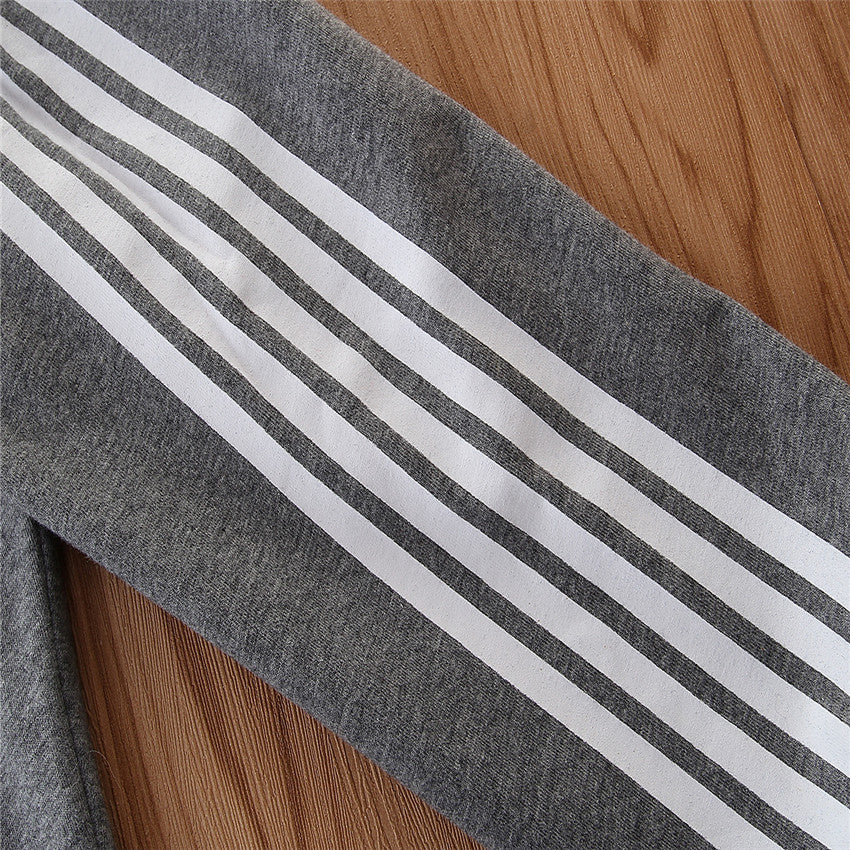Girls Grey Top with Pyjamas