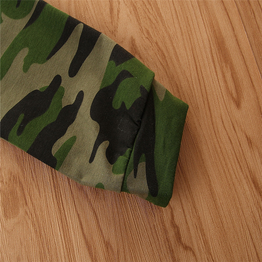 Boys Green Printed Sweatshirt with Pyjamas