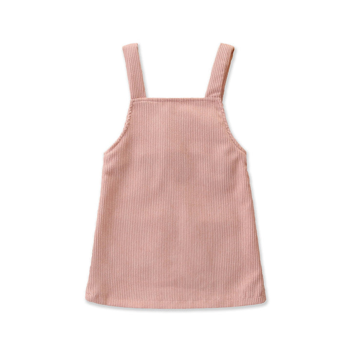 Pink Pinafore Mini Dress