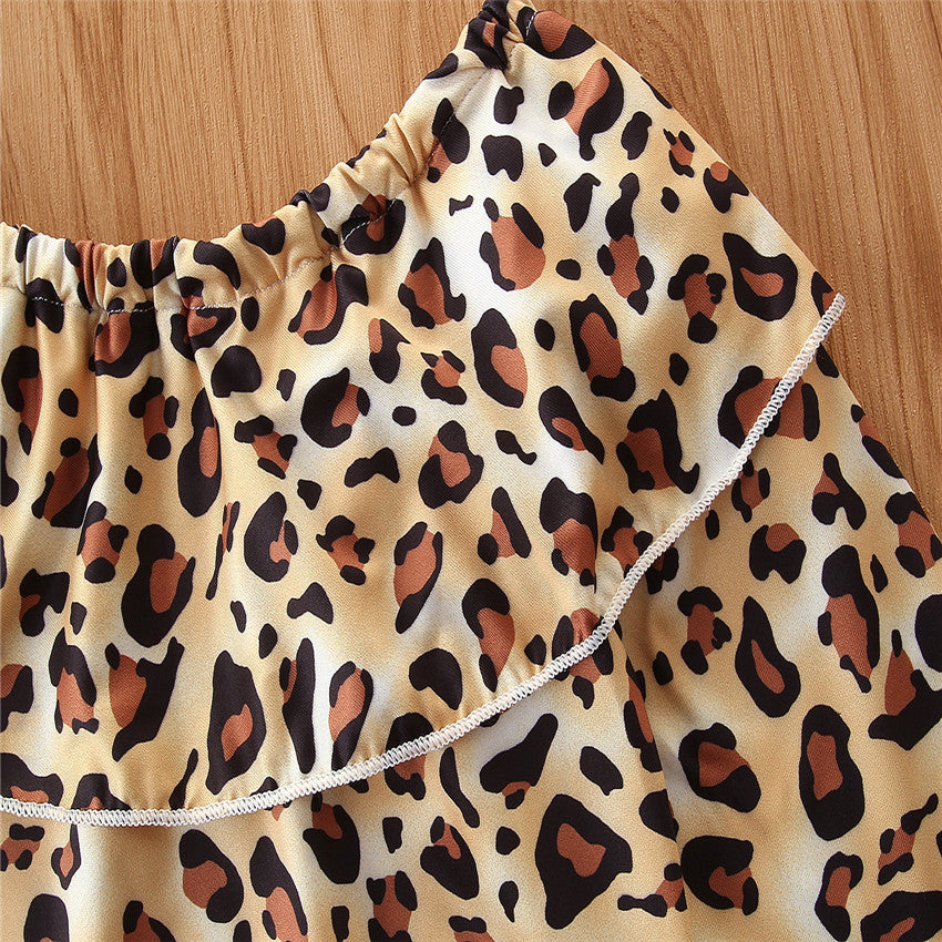 Girls Yellow Printed Pure Cotton Top with Trousers & Headband