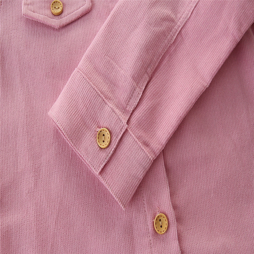Infant Girls Pink Typography Printed Tailored Jacket