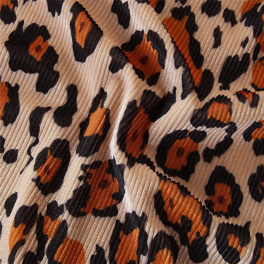Girls Brown Abstract Printed Spread Collar Cotton Tailored Jacket