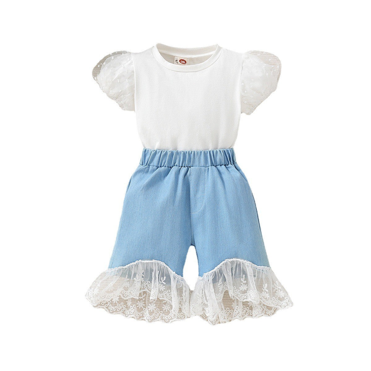 Girls Top with Shorts