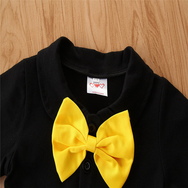 Boys Black & Red Top with Shorts
