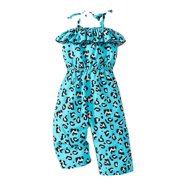 Girls Printed Jumpsuit