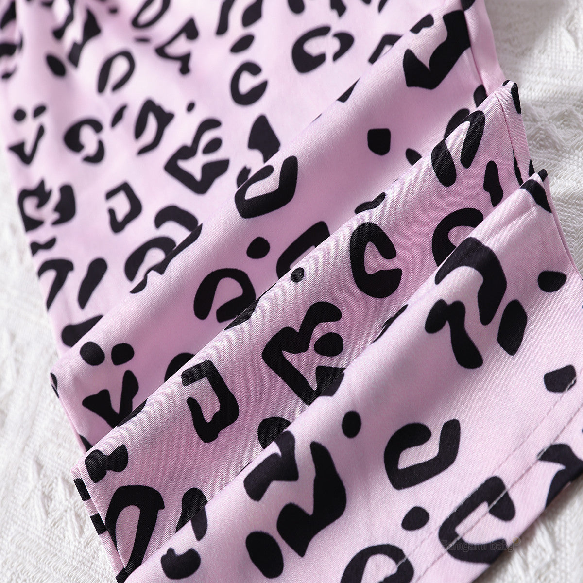 Girls Printed Basic Jumpsuit