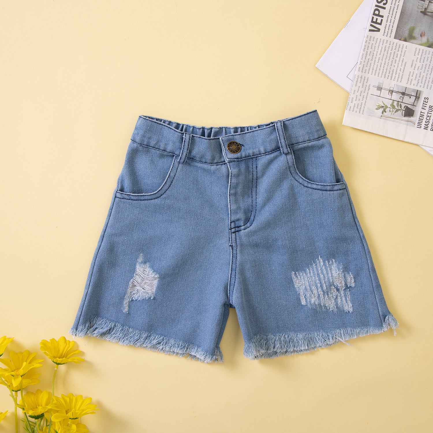 Girls Top with Shorts