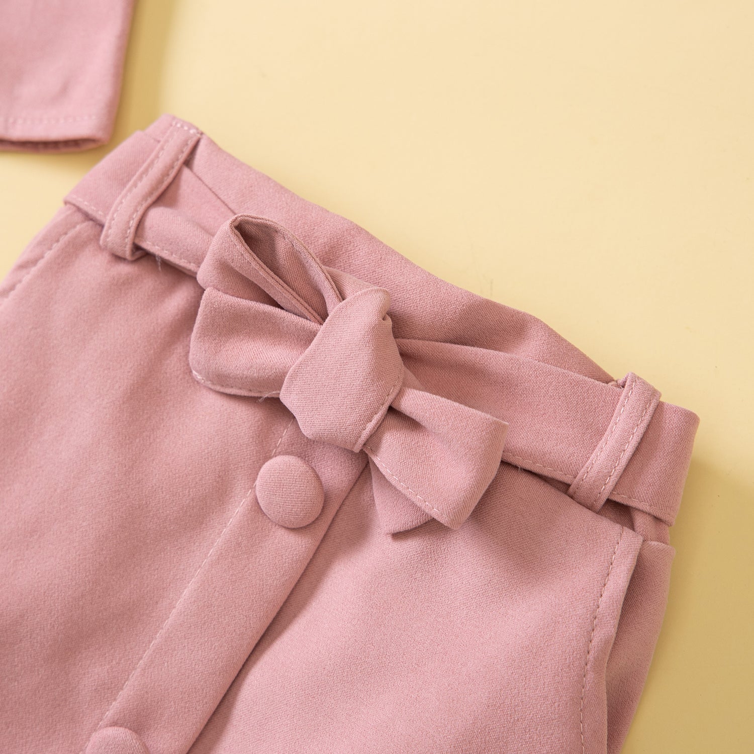 Girls Pink Top With Skirt