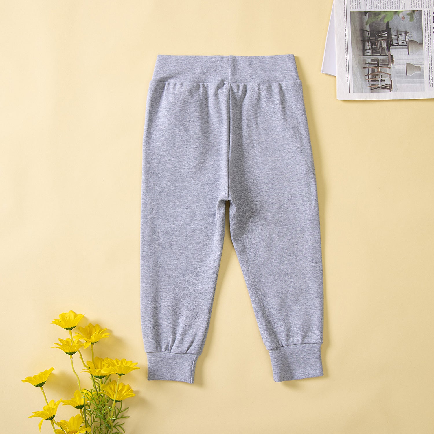 Girls White T-shirt with Trousers