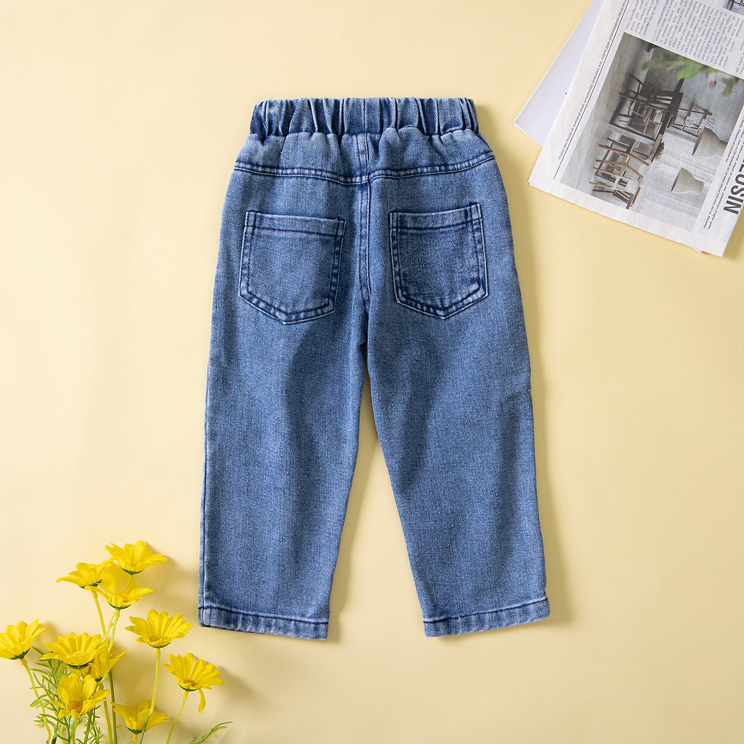 Boys Printed T-shirt with Trousers