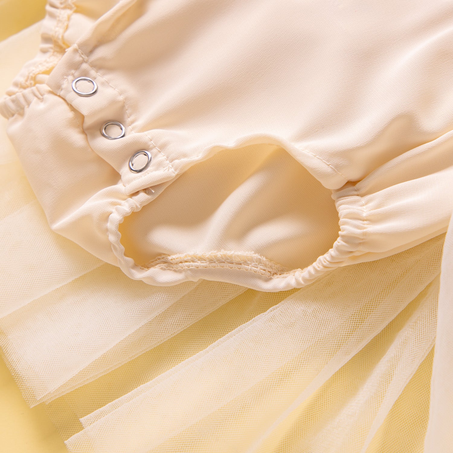 Infant Girls Beige Printed Bodysuit