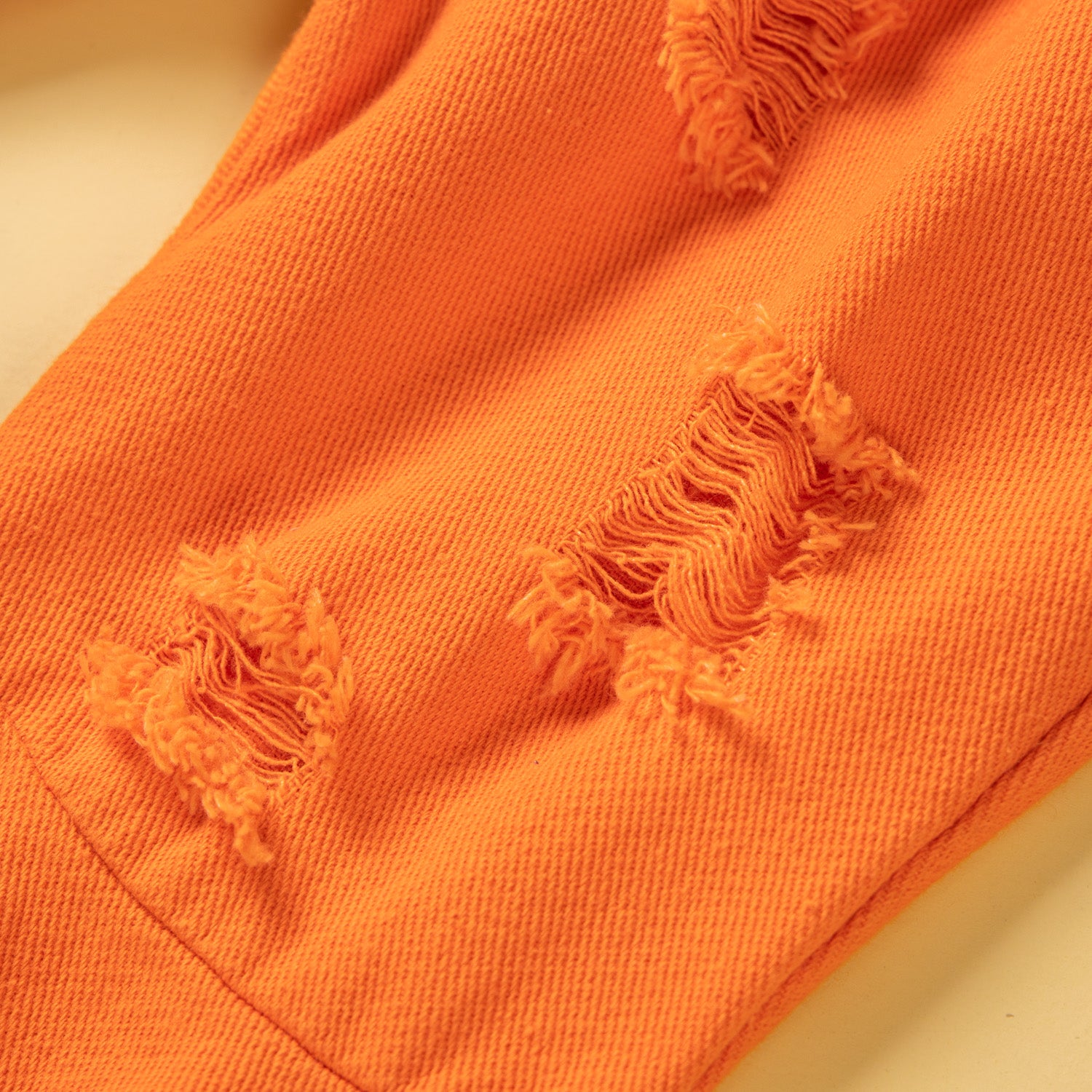 Girls White & Orange Printed T-shirt with Palazzos