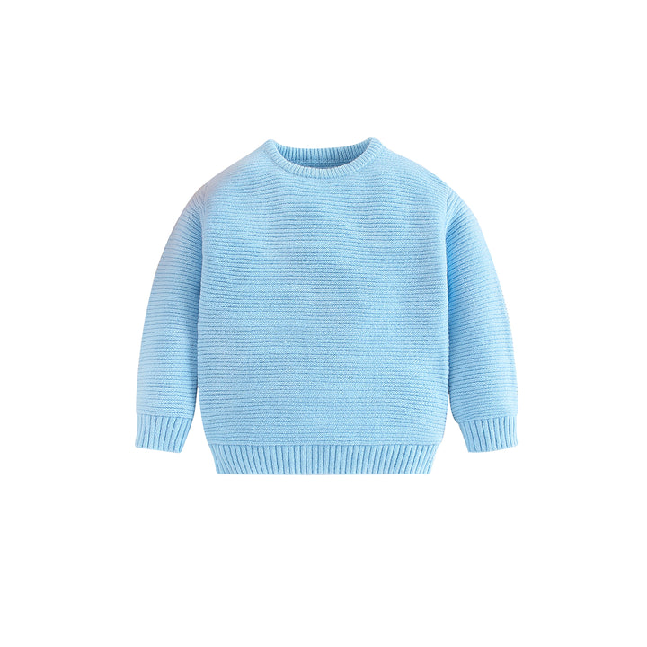 Boys Ribbed Cotton Pullover
