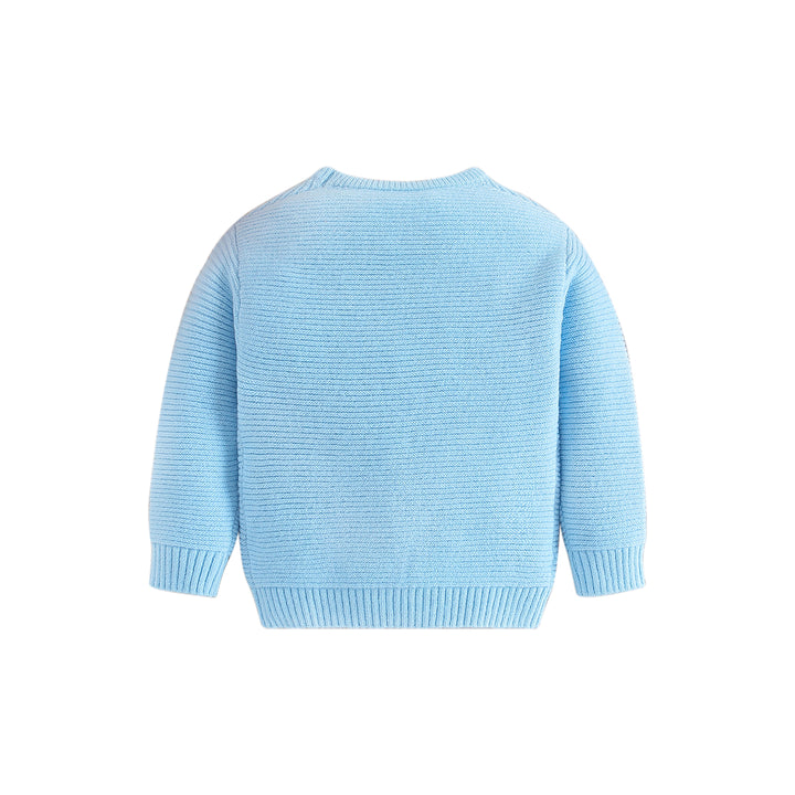 Boys Ribbed Cotton Pullover