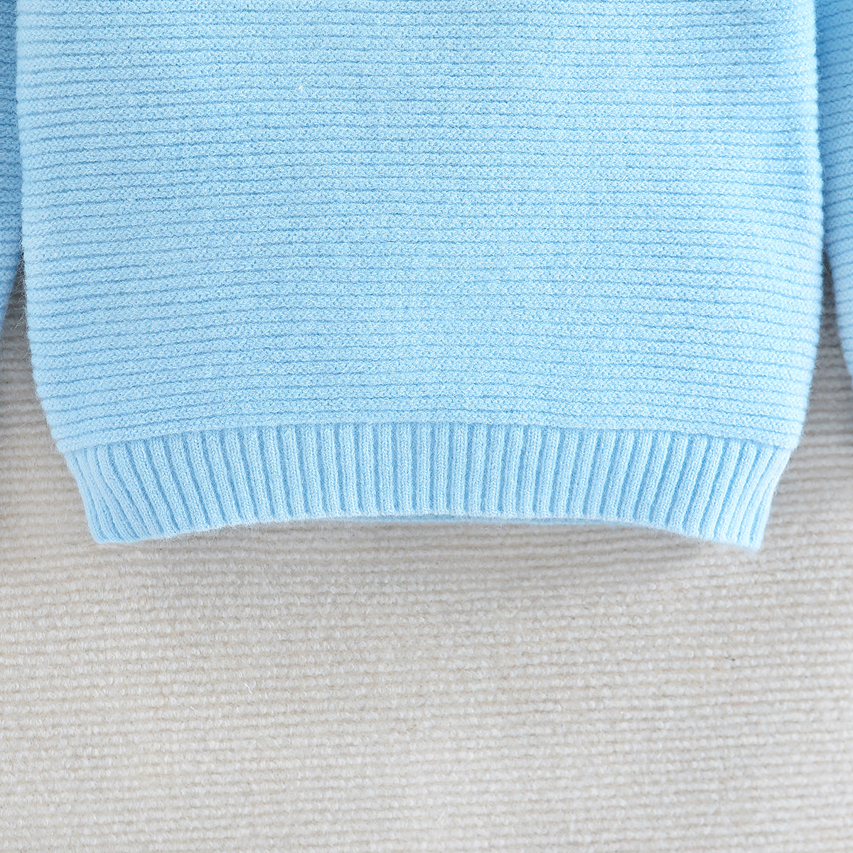 Boys Ribbed Cotton Pullover