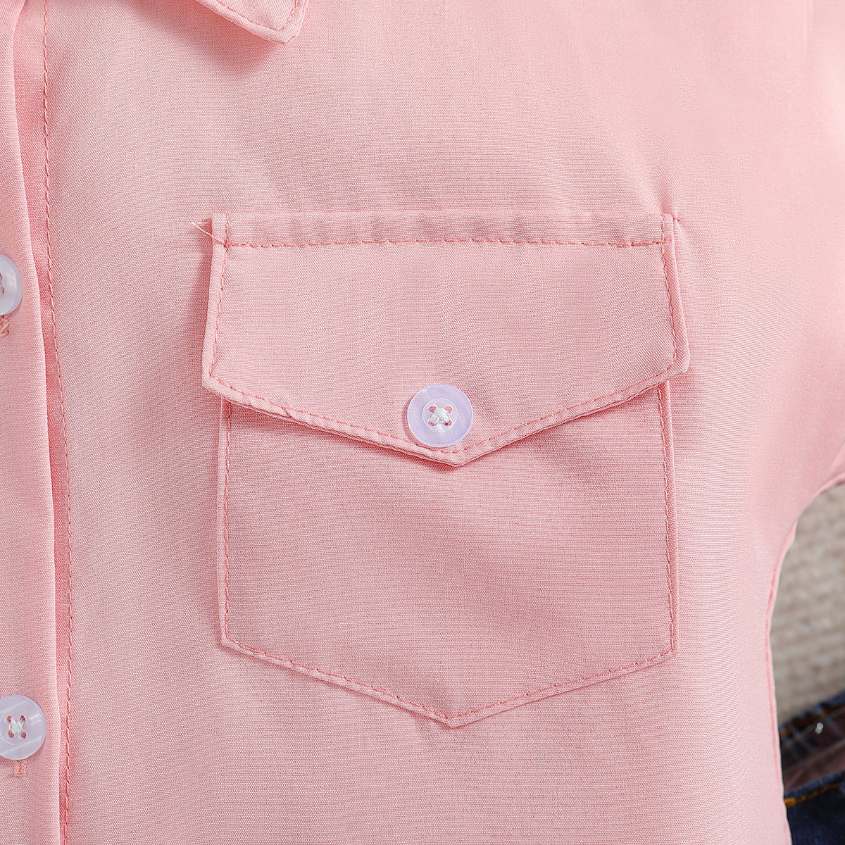 Boys Pink Waist Tie Up Shirt with Shorts