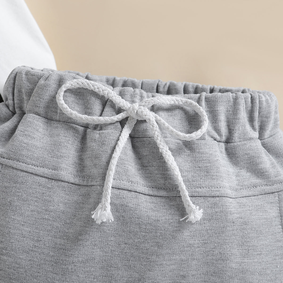 Boys Grey Printed T-shirt with Shorts