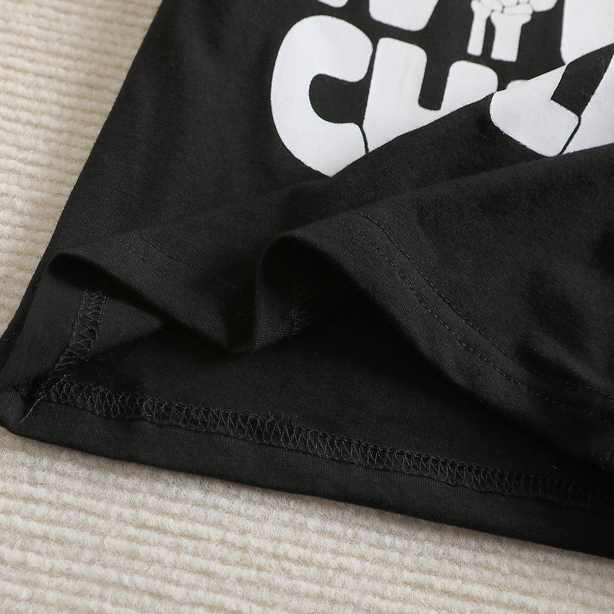 Boys Blue & Black T-shirt With Joggers