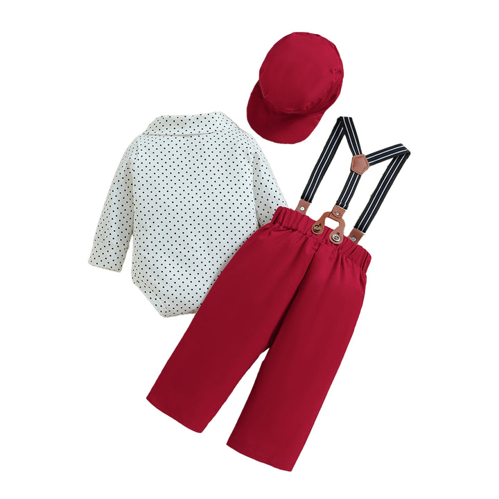 Boys Printed Shirt with Trousers And Cap