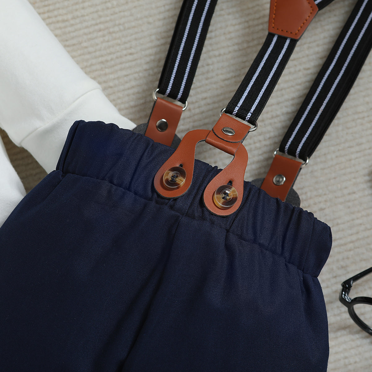 Boys Navy Blue Shirt With Trousers