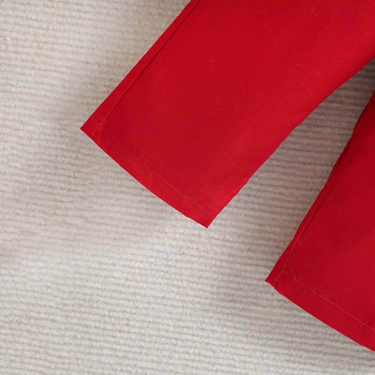 Boys Red & White 5 Piece Suit