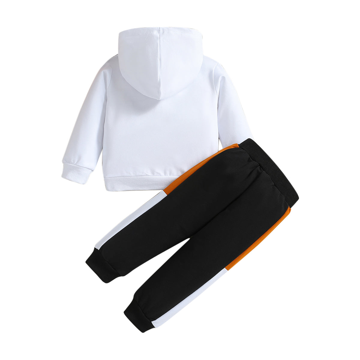 Boys Colourblocked Hooded Top with Pyjamas
