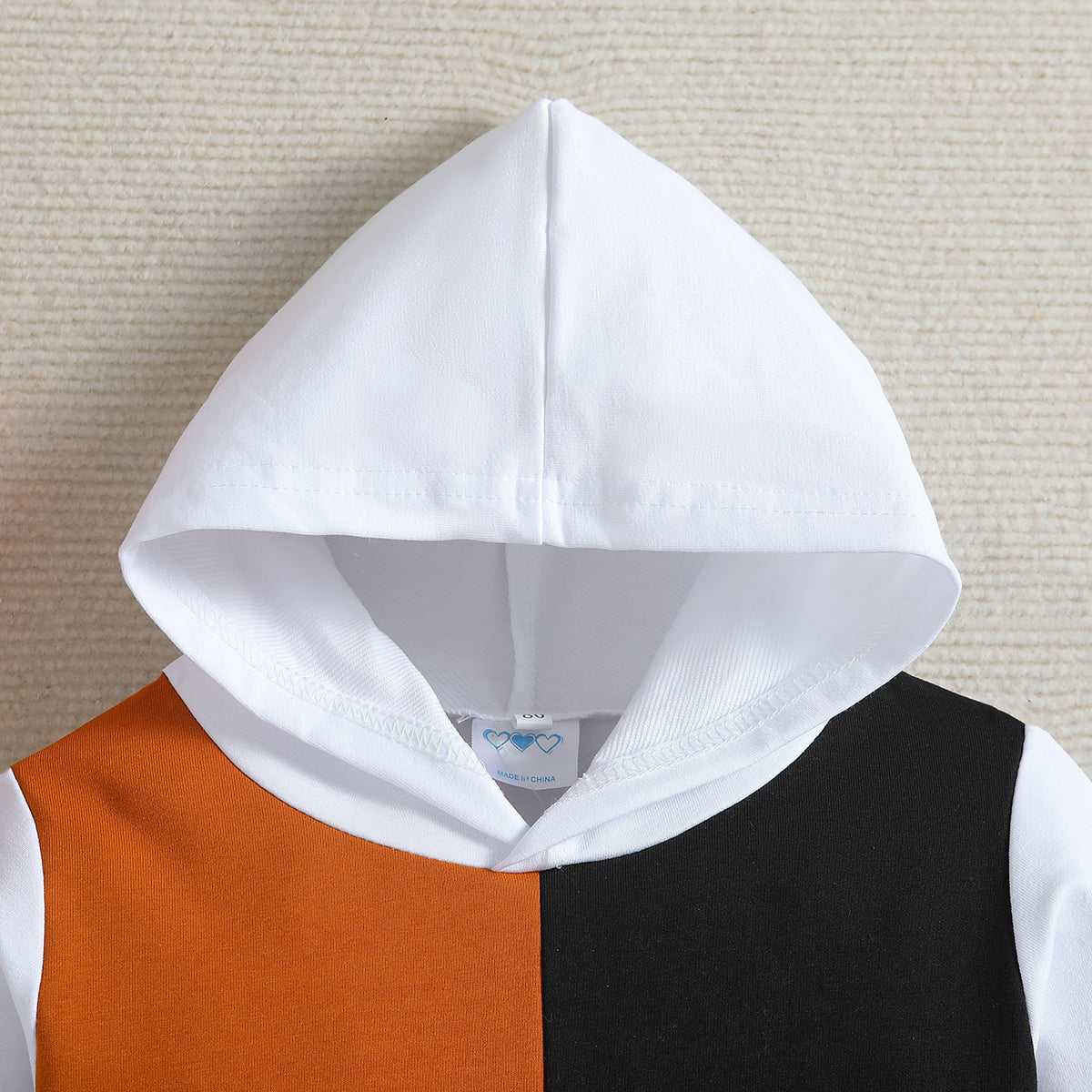 Boys Colourblocked Hooded Top with Pyjamas