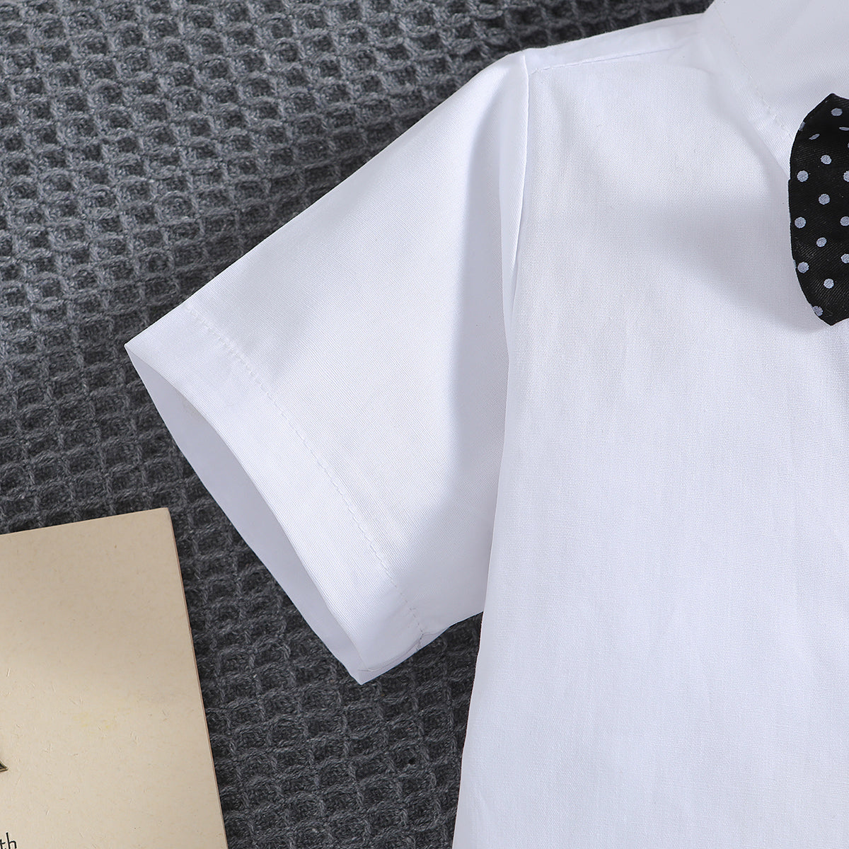 Boys Shirt with Shorts & Suspenders