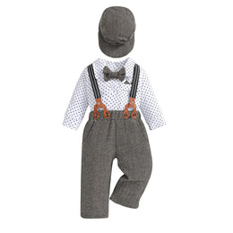 Boys Printed Shirt with Trousers