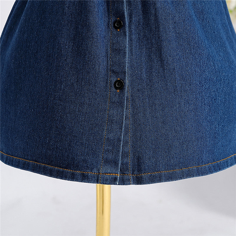Girls Shirt Midi Dress
