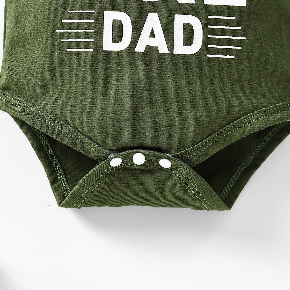 Boys Green Typography Printed Bodysuit with Shorts