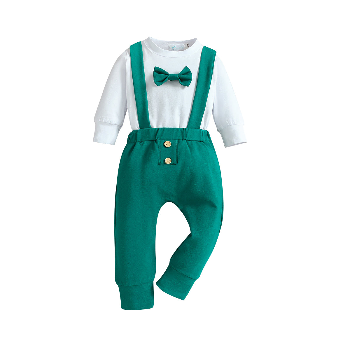 Boys Green Top with Pyjamas