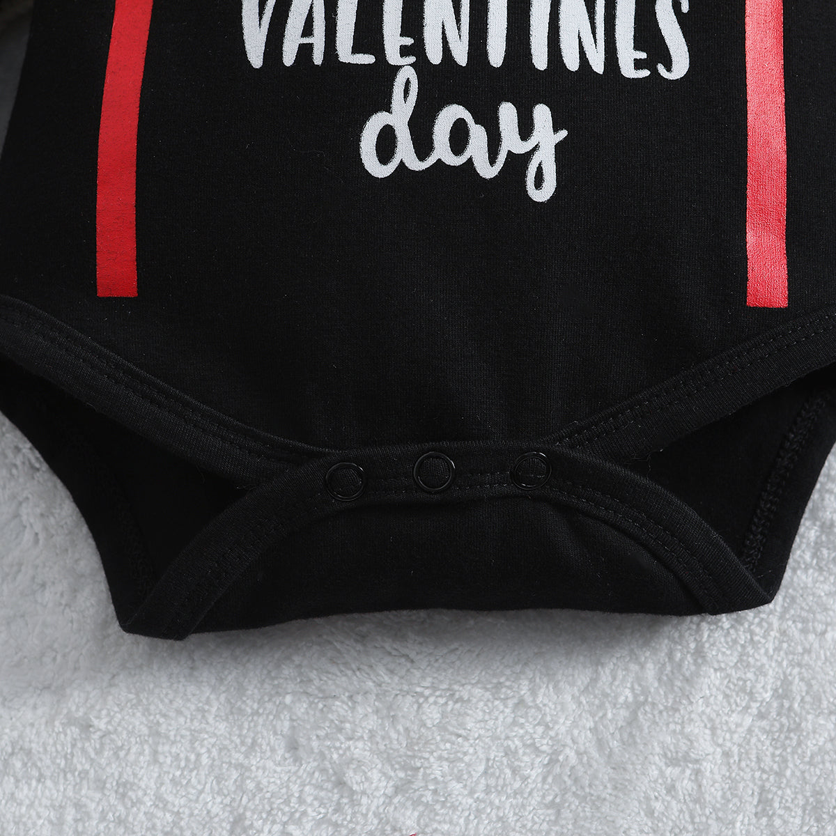 Infant Girls Red Printed Leotard with Joggers