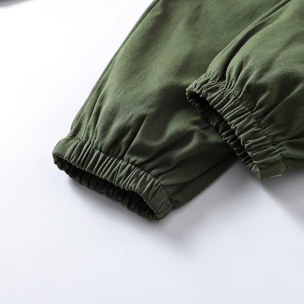 Boys Mid Rise Easy Wash Cargos