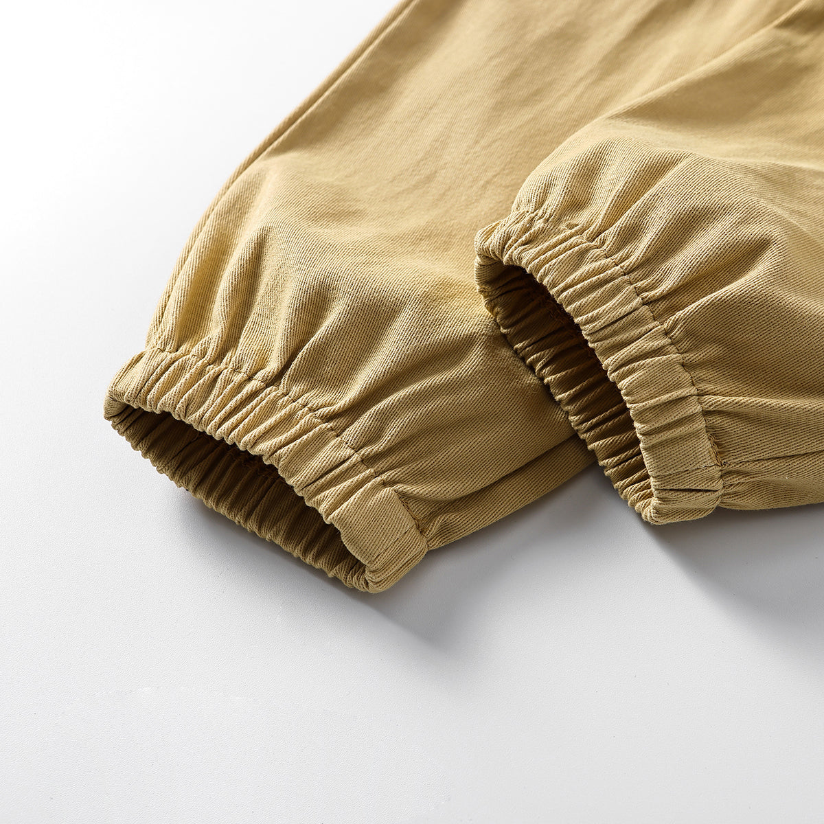 Boys Khaki Easy Wash Cargos Trousers