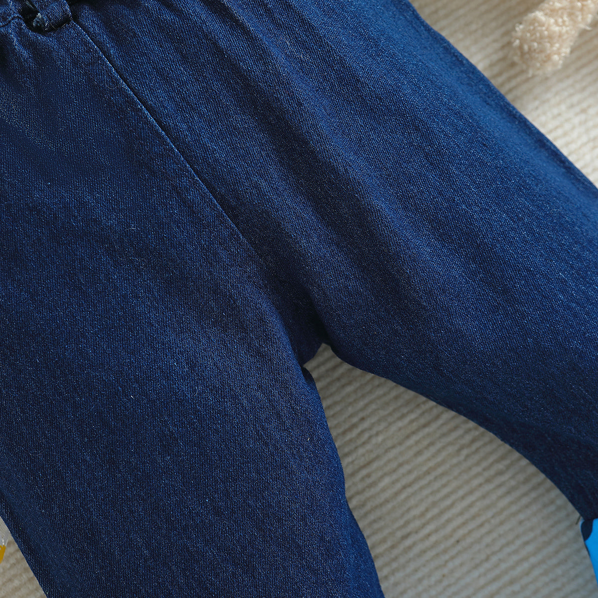 Girls Blue Straight Fit Light Fade Jeans