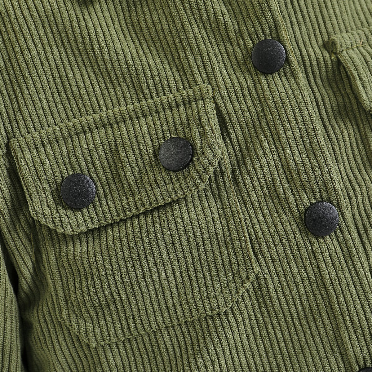 Green Infant Boys Self Designed Hooded Cotton Tailored Jacket